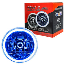 Load image into Gallery viewer, Oracle Pre-Installed Lights 5.75 IN. Sealed Beam - Blue Halo - Installation View