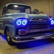 Load image into Gallery viewer, Oracle Pre-Installed Lights 5.75 IN. Sealed Beam - Blue Halo - Additional View 11