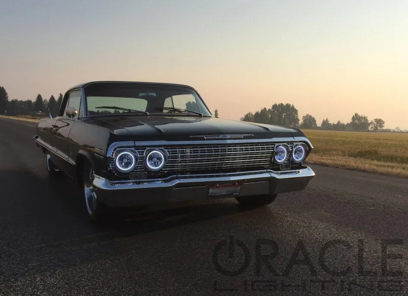 Oracle Pre-Installed Lights 5.75 IN. Sealed Beam - ColorSHIFT Halo - Additional View 6