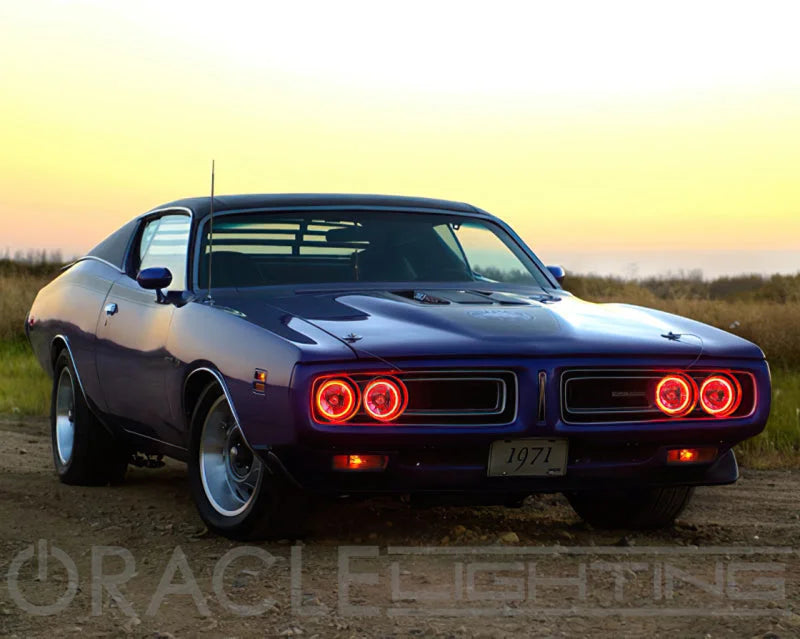 Oracle Pre-Installed Lights 5.75 IN. Sealed Beam - ColorSHIFT Halo - Additional View 10