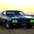 Load image into Gallery viewer, Oracle Pre-Installed Lights 5.75 IN. Sealed Beam - Green Halo - Additional View 7
