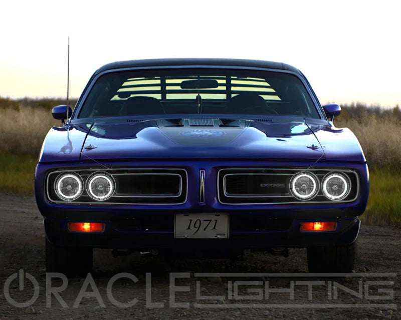 Oracle Pre-Installed Lights 5.75 IN. Sealed Beam - White Halo - Additional View 9