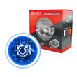 Load image into Gallery viewer, Oracle Pre-Installed Lights 7 IN. Sealed Beam - Blue Halo - Main Product View