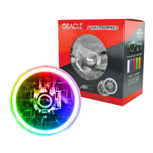 Load image into Gallery viewer, Oracle Pre-Installed Lights 7 IN. Sealed Beam - ColorSHIFT Halo - Main Product View