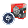 Load image into Gallery viewer, Oracle Pre-Installed Lights 7 IN. Sealed Beam - White Halo - Main Product View