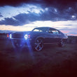 Load image into Gallery viewer, Oracle Pre-Installed Lights 7 IN. Sealed Beam - White Halo - Back View