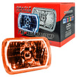 Load image into Gallery viewer, Oracle Pre-Installed Lights 7x6 IN. Sealed Beam - Amber Halo - Side View