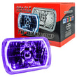 Load image into Gallery viewer, Oracle Pre-Installed Lights 7x6 IN. Sealed Beam - UV/Purple Halo - Side View