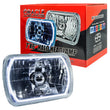 Load image into Gallery viewer, Oracle Pre-Installed Lights 7x6 IN. Sealed Beam - White Halo - Back View
