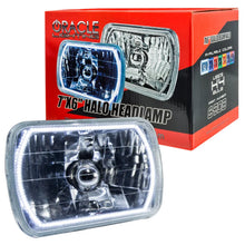 Load image into Gallery viewer, Oracle Pre-Installed Lights 7x6 IN. Sealed Beam - White Halo - Back View