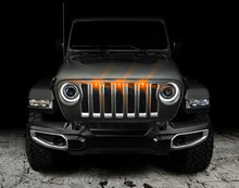 Load image into Gallery viewer, Oracle Pre-Runner Style LED Grille Kit for Jeep Gladiator JT - Amber - Additional View 6