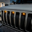 Load image into Gallery viewer, Oracle Pre-Runner Style LED Grille Kit for Jeep Gladiator JT - Amber - Additional View 7