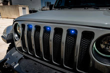 Load image into Gallery viewer, Oracle Pre-Runner Style LED Grille Kit for Jeep Gladiator JT - Blue - Back View
