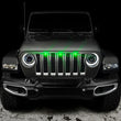 Load image into Gallery viewer, Oracle Pre-Runner Style LED Grille Kit for Jeep Gladiator JT - Green - Additional View 7