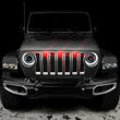 Load image into Gallery viewer, Oracle Pre-Runner Style LED Grille Kit for Jeep Gladiator JT - Red - Side View