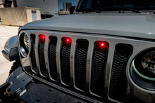 Load image into Gallery viewer, Oracle Pre-Runner Style LED Grille Kit for Jeep Gladiator JT - Red - Additional View 8