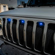 Load image into Gallery viewer, Oracle Pre-Runner Style LED Grille Kit for Jeep Wrangler JL - Blue - Main Product View