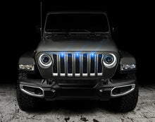 Load image into Gallery viewer, Oracle Pre-Runner Style LED Grille Kit for Jeep Wrangler JL - Blue - Additional View 5
