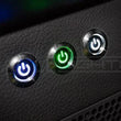 Load image into Gallery viewer, Oracle Pre-Wired Power Symbol On/Off Flush Mount LED Switch - White - Additional View 6