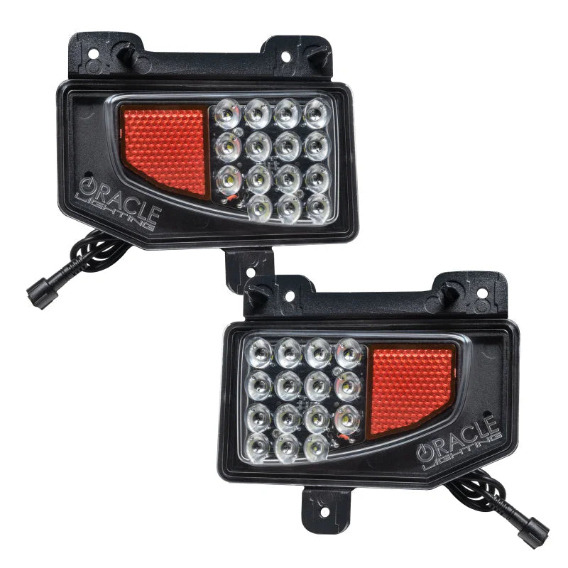 Oracle Rear Bumper LED Reverse Lights for Jeep Gladiator JT - 6000K - Main Product View