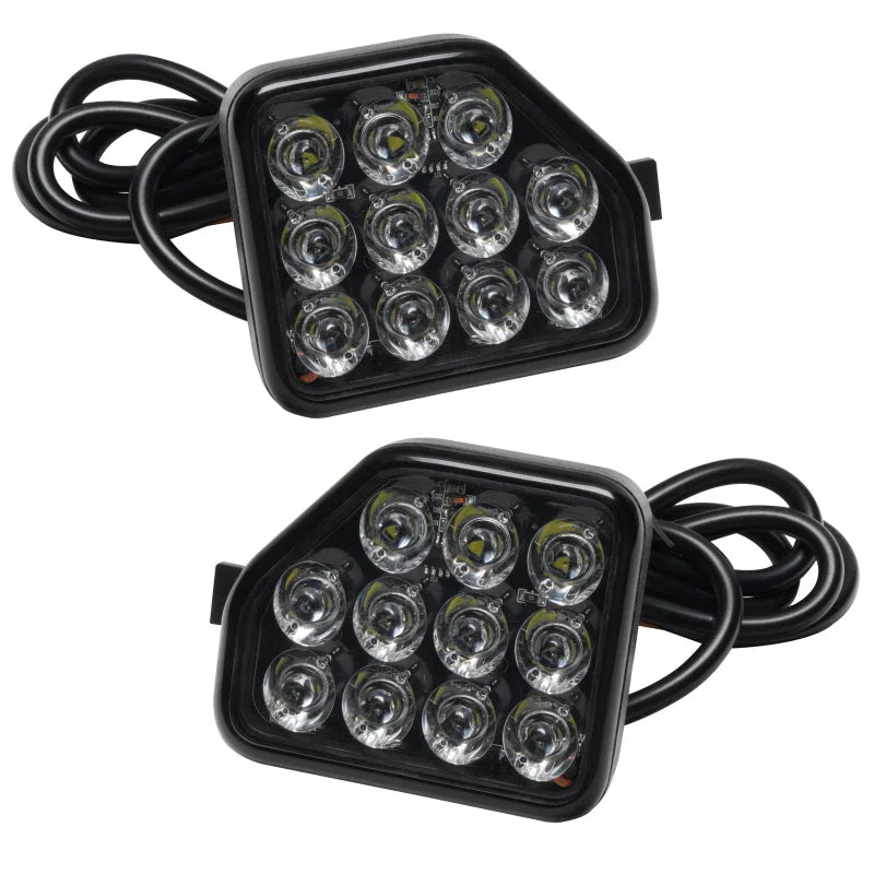 Oracle Rear Bumper LED Reverse Lights for Jeep Wrangler JL - 6000K - Additional View 11