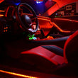 Load image into Gallery viewer, Oracle Side Emitting LED Spool - Red - Side View