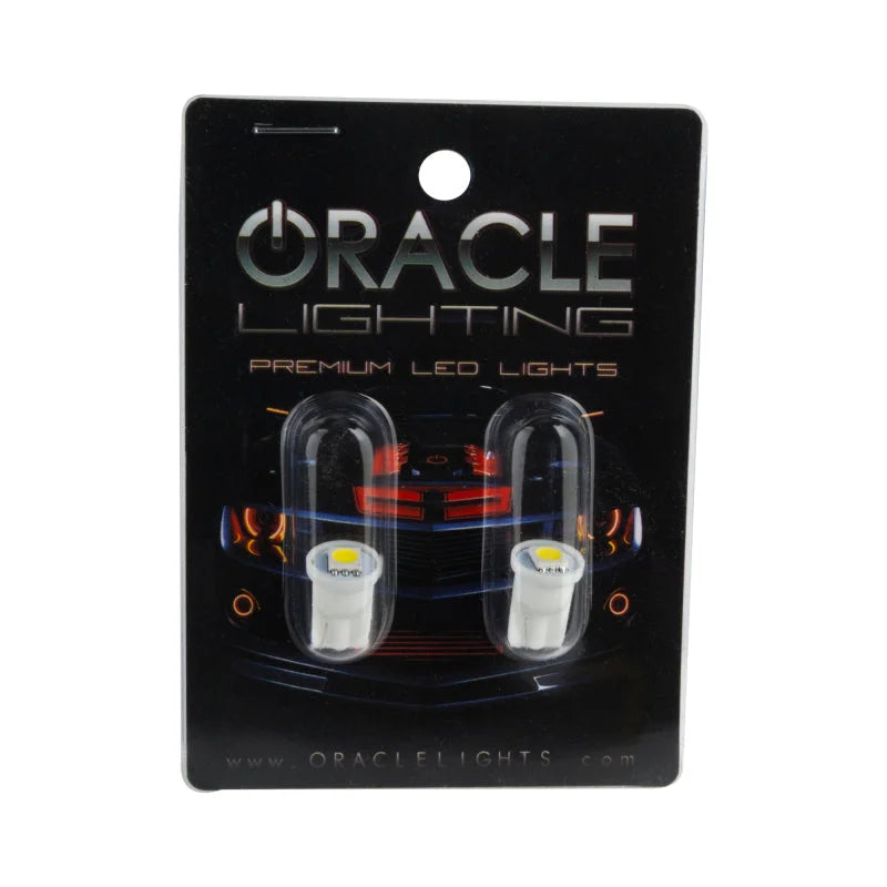 Oracle T10 1 LED 3-Chip SMD Bulbs (Pair) - Cool White - Installation View