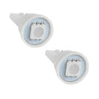 Load image into Gallery viewer, Oracle T10 1 LED 3-Chip SMD Bulbs (Pair) - Green - Back View