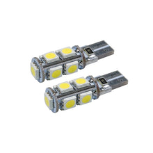 Load image into Gallery viewer, Oracle T10 9 LED 3 Chip SMD Bulbs (Pair) - Cool White - Main Product View