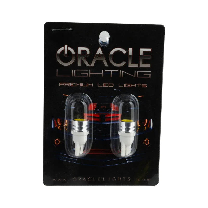Oracle T10 Plasma LED Bulbs (Single) - White - Back View