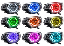 Load image into Gallery viewer, Oracle Toyota Tacoma 12-15 Halo Kit - ColorSHIFT w/o Controller - Back View