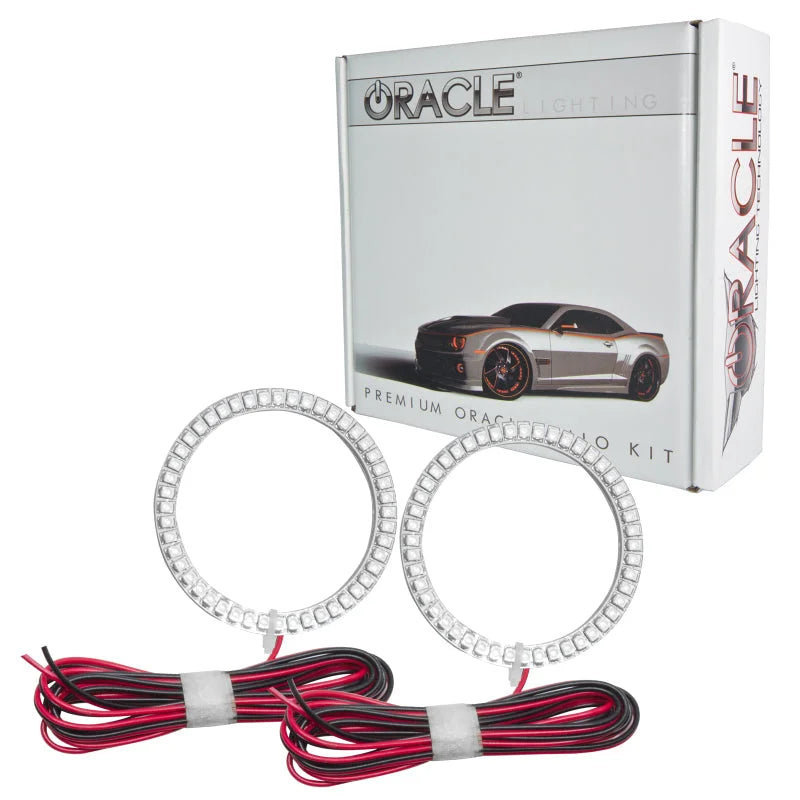 Oracle Toyota Tacoma 12-15 LED Fog Halo Kit - White - Side View