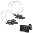 Load image into Gallery viewer, Oracle Toyota Tundra 14-17 Dual Halo Kit - ColorSHIFT w/ 2.0 Controller - Main Product View