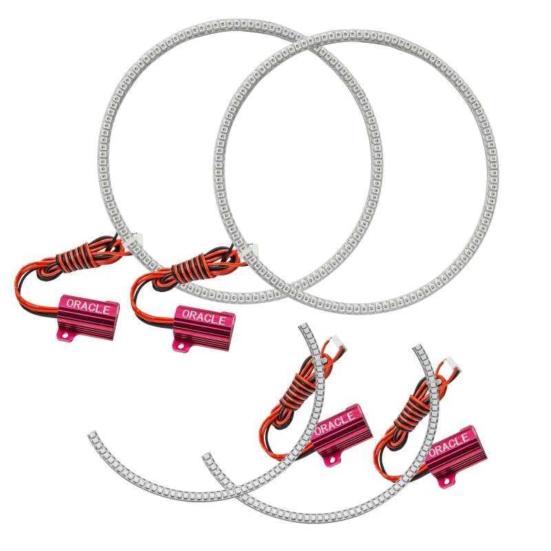 Oracle Toyota Tundra 14-17 LED Dual Halo Kit - White - Main Product View