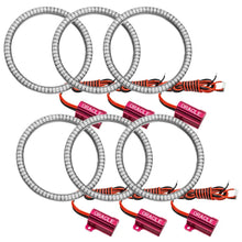 Load image into Gallery viewer, Oracle Ultima GTR LED Waterproof Tail Light Halo Kit - 6 Rings - Red - Main Product View