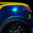 Load image into Gallery viewer, Oracle Underbody  RGB+W Wheel Well Rock Light Kit - 4 PCS - ColorSHIFT - Side View