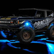 Load image into Gallery viewer, Oracle Underbody  RGB+W Wheel Well Rock Light Kit - 4 PCS - ColorSHIFT - Back View