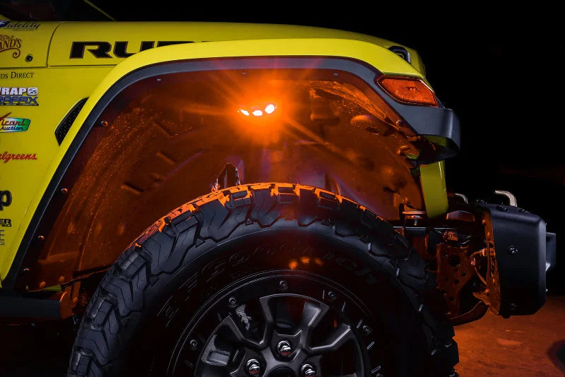 Oracle Underbody  RGB+W Wheel Well Rock Light Kit - 4 PCS - ColorSHIFT - Additional View 5