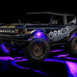 Load image into Gallery viewer, Oracle Underbody RGB+W Wheel Well Rock Light Kit - 8 PCS - ColorSHIFT - Installation View