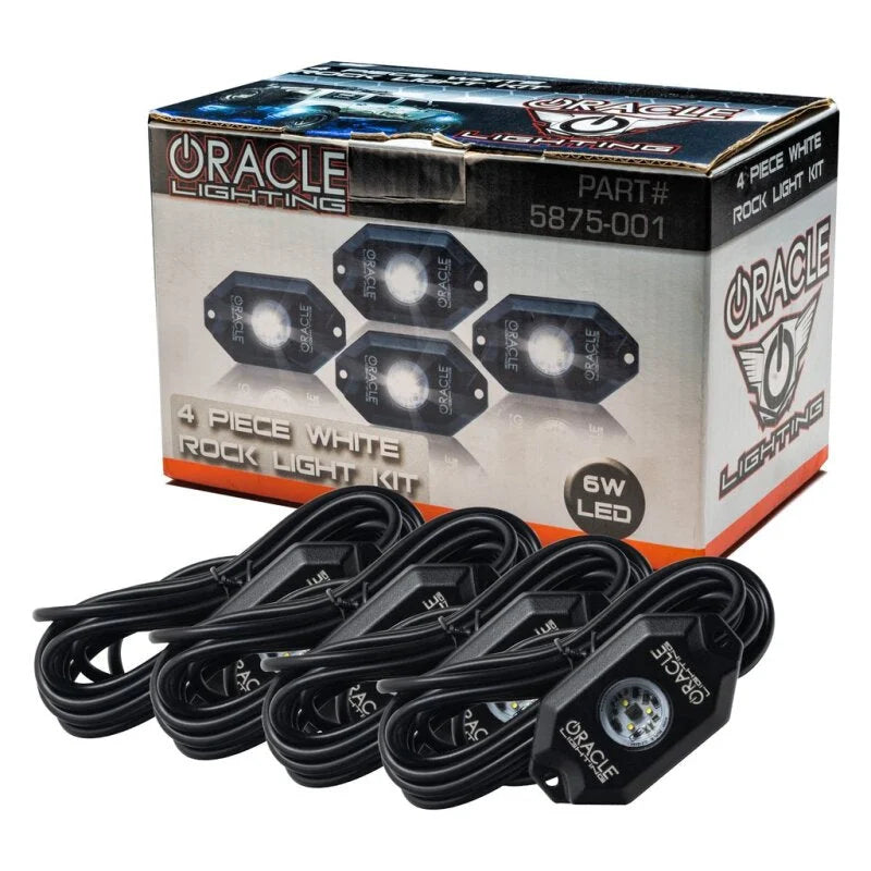 Oracle Underbody Wheel Well Rock Light Kit - White (4PCS) - 5000K - Main Product View