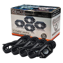 Load image into Gallery viewer, Oracle Underbody Wheel Well Rock Light Kit - White (4PCS) - 5000K - Main Product View
