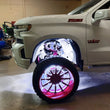 Load image into Gallery viewer, Oracle Underbody Wheel Well Rock Light Kit - White (4PCS) - 5000K - Back View