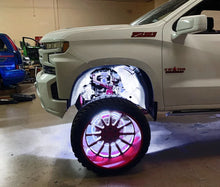 Load image into Gallery viewer, Oracle Underbody Wheel Well Rock Light Kit - White (4PCS) - 5000K - Back View