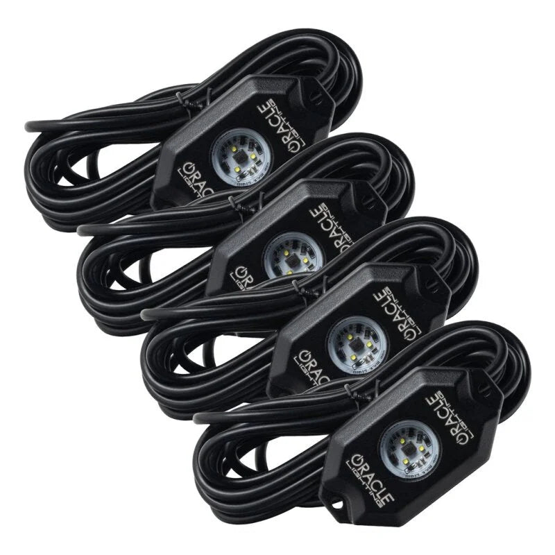 Oracle Underbody Wheel Well Rock Light Kit - White (4PCS) - 5000K - Additional View 13
