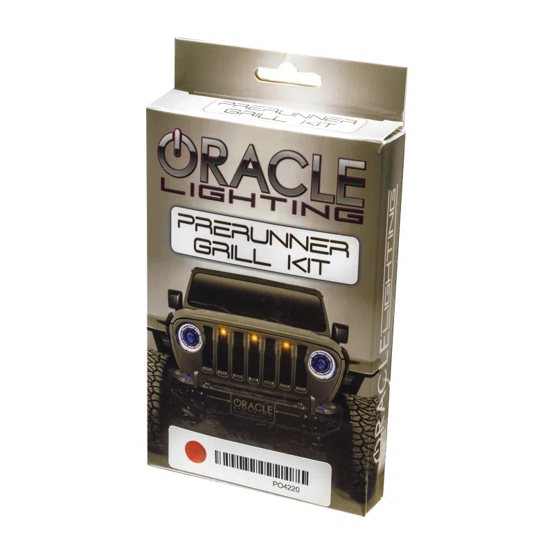 Oracle Universal Pre-Runner Style LED Grill Light Kit (New Style) - Amber w/Clear Lens - Additional View 9