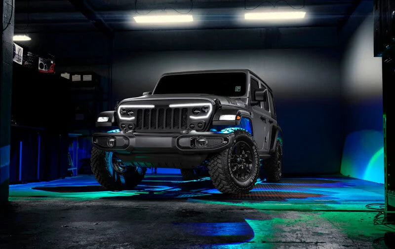 Oracle VECTOR Series Full LED Grille - Jeep Wrangler JL/JT - NA - Additional View 9