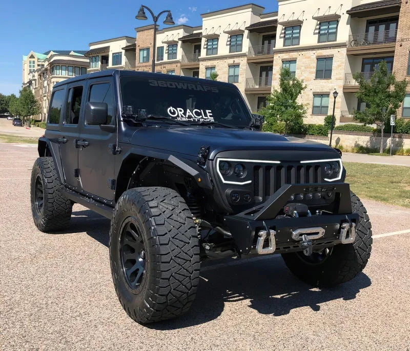 Oracle VECTOR Series Full LED Grille - Jeep Wrangler JL/JT - NA - Additional View 11