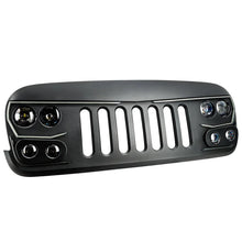 Load image into Gallery viewer, Oracle VECTOR Series Full LED Grille - Jeep Wrangler JK - NA - Main Product View