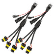 Load image into Gallery viewer, Oracle Vector H4 Headlight Wiring Harness (Pair- Euro Export Model) - Main Product View