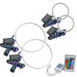 Load image into Gallery viewer, Oracle Volkswagen Golf GTI 98-04 Halo Kit - ColorSHIFT w/ Simple Controller - Main Product View